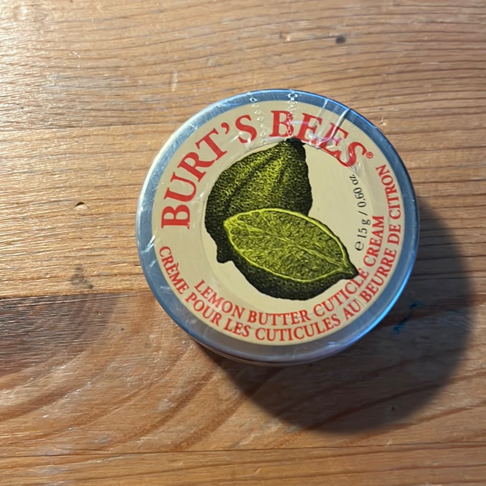 Lemon butter cuticle cream